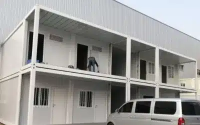 Detachable Modular Container untuk Mess Pekerja yang Murah di Area Proyek